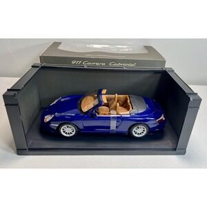 Porsche 911 Carrera Cabriolet 1:18‎ Diecast Model Car Gateway NIB Collectible
